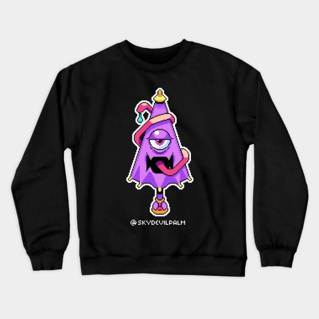 Kasa Obake Crewneck Sweatshirt by Skydevilpalm